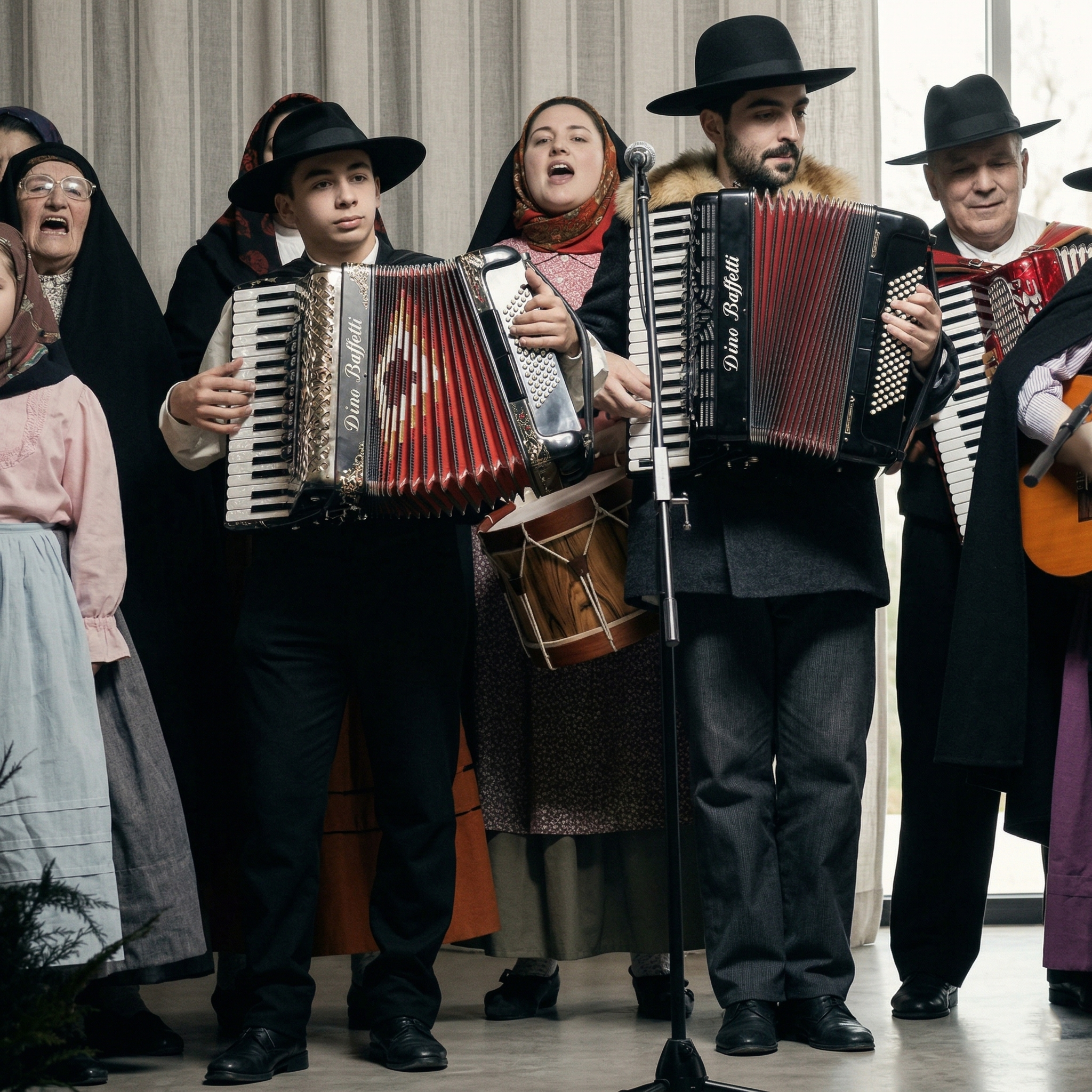 Banda musical da Associação Verde Gaio