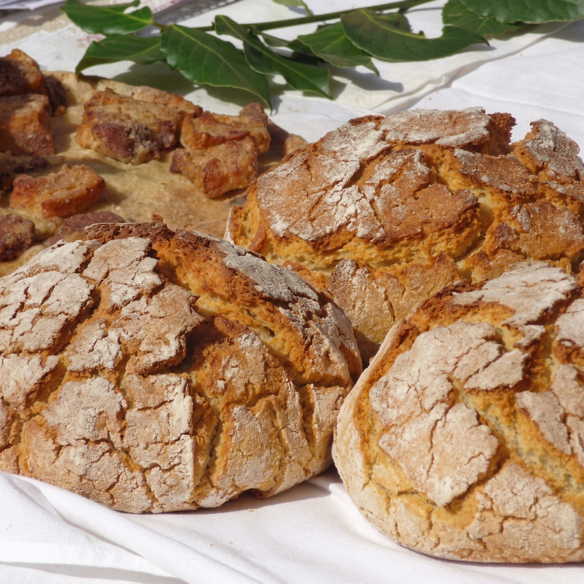 Broa de milho artesanal