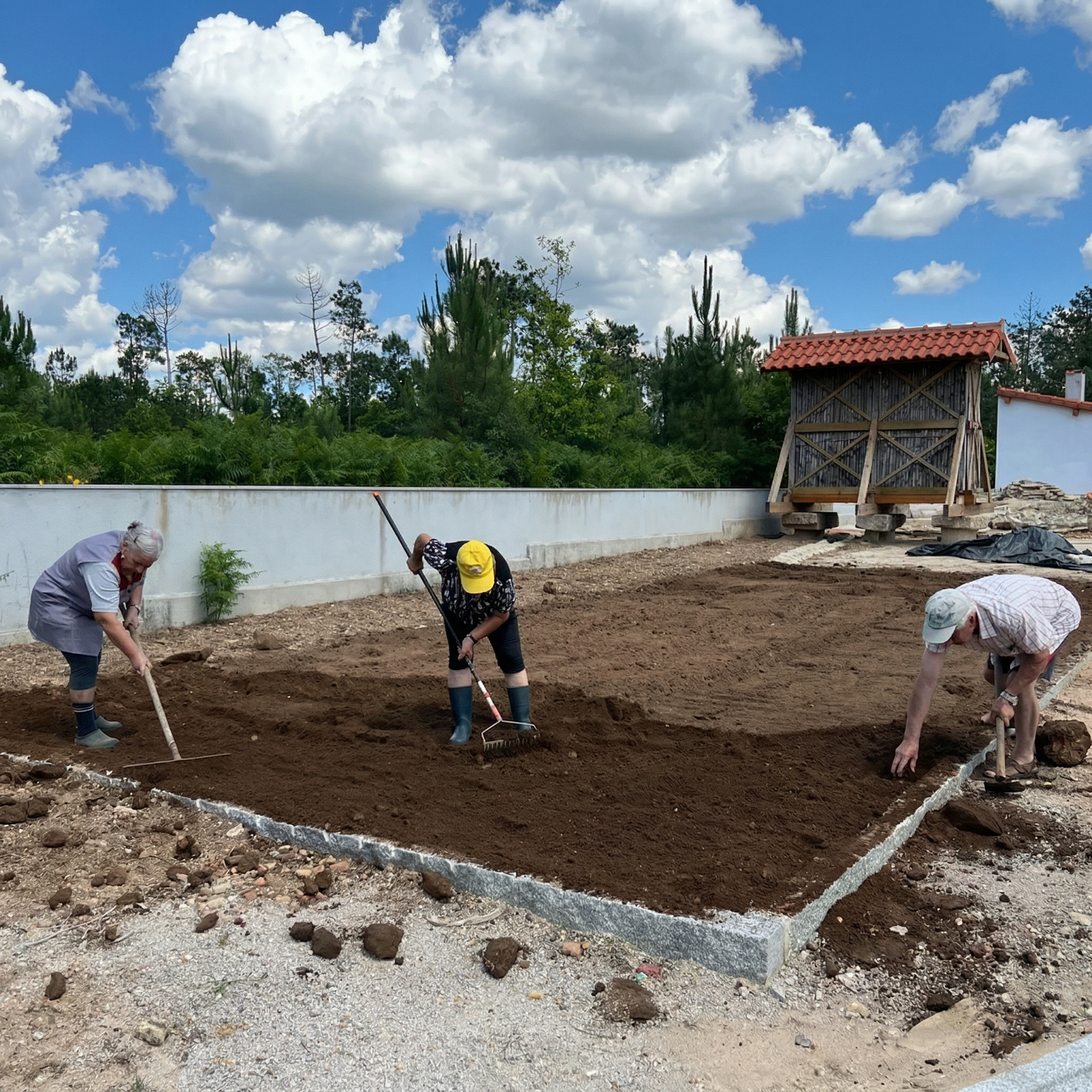 Exterior do Museu Verde Gaio em Lordosa